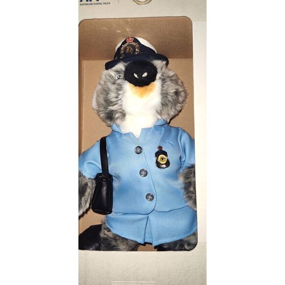 AFP AUSTRALIAN FEDERAL POLICE 100 YEAR ANNIVERSARY 2017 KOALA POLICE WOMAN 38cm - Picture 5 of 12